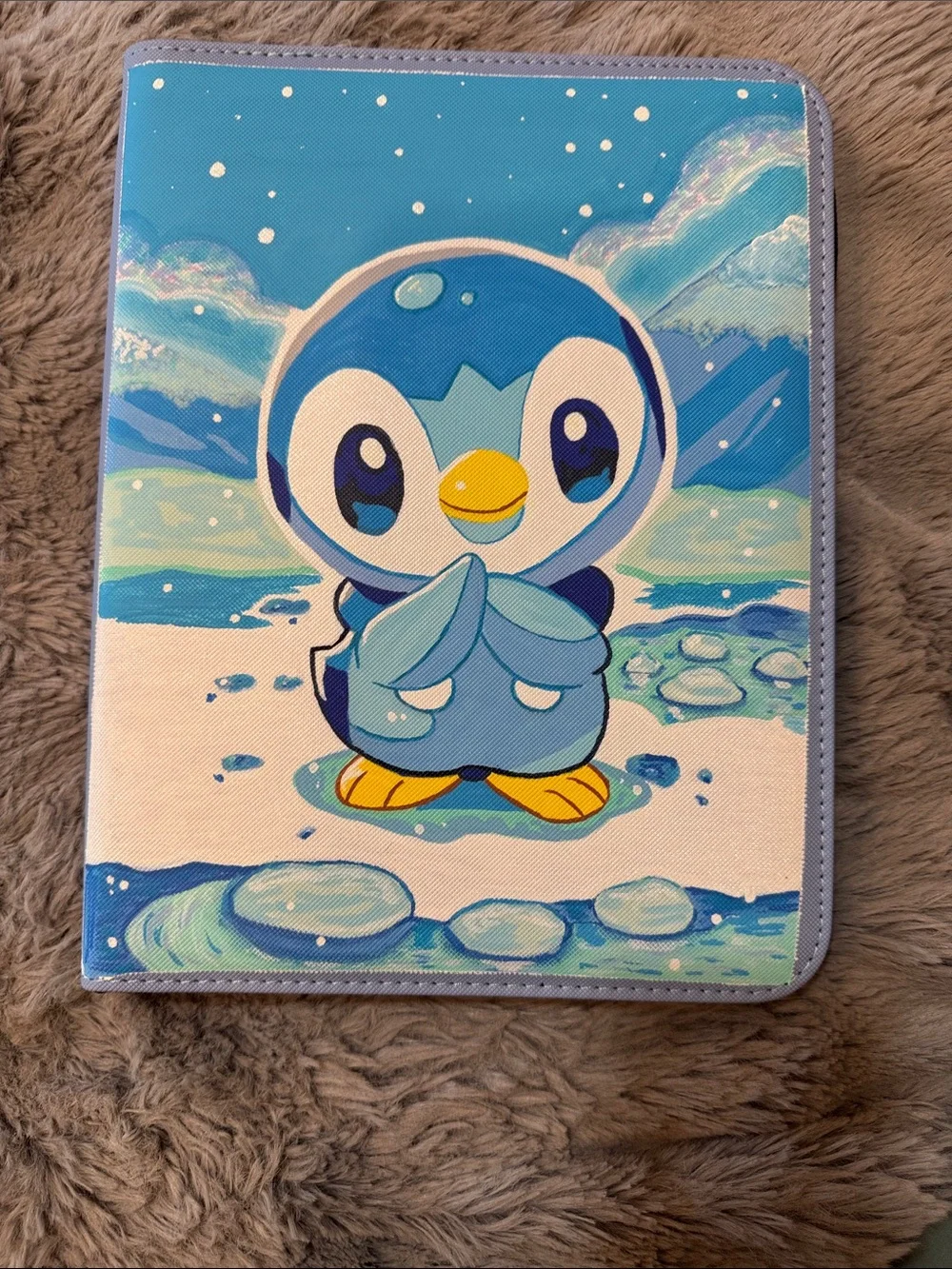 Pokemon Piplup Top loader binder